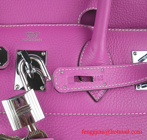 Hermes Birkin 42cm Togo Leather Bag 6109 Peachblow silver padlock Hermes Birkin 42cm Togo Leather Bag 6109 Peachblow silver padlock